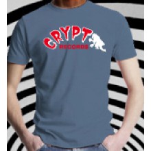 CRYPT T-Shirt - Denim blue