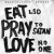 DESTINATION LONELY "Eat LSD, Pray To Satan, Love No One" LP