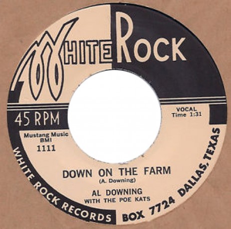 AL DOWNING "DOWN ON THE FARM / OH BABE" 7"