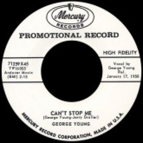 GEORGE YOUNG "CAN’T STOP ME" / JOHNNY COPELAND "ROCK AND ROLL LILLY" 7"
