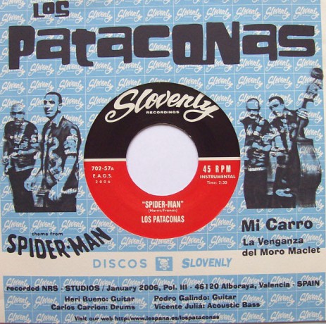 PATACONAS, LOS "SPIDER-MAN" 7"