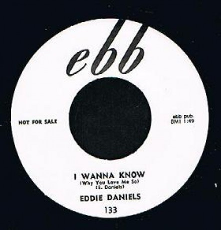 EDDIE DANIELS "I WANNA KNOW/MARDI GRAS" 7"