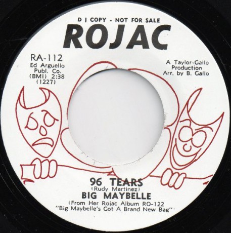 BIG MAYBELLE "96 TEARS/THAT'S LIFE" 7"