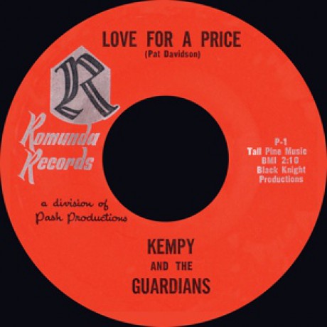 Kempy And The Guardians "Love For A Price/ Love For A Price (slow version) 7"