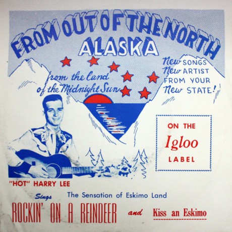 Harry Lee "Rockin' On A Reindeer/Kiss An Eskimo" 7"