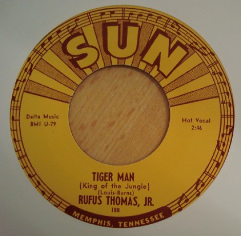 RUFUS THOMAS "TIGER MAN / SAVE THAT MONEY" 7"