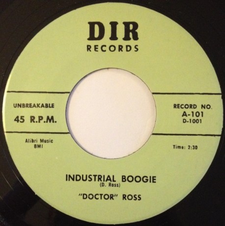 DOCTOR ROSS "INDUSTRIAL BOOGIE/Thirty Two Twenty" 7"