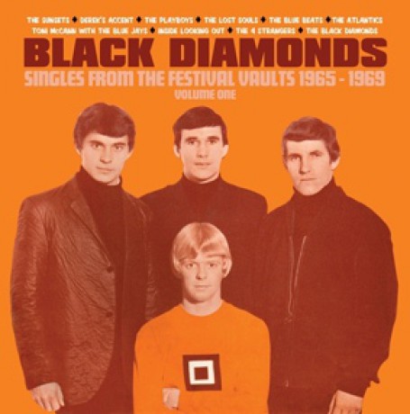 BLACK DIAMONDS "Singles From The Festival Vaults 1965-1969 Volume One" 7" BOX