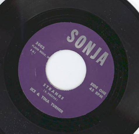 IKE & TINA TURNER "STRANGE/ YOU'RE A JIVE PLAYBOY" 7"