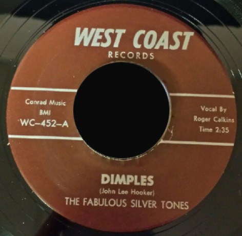 FABULOUS SILVERTONES "DIMPLES/MIDNIGHT THUNDER" 7"