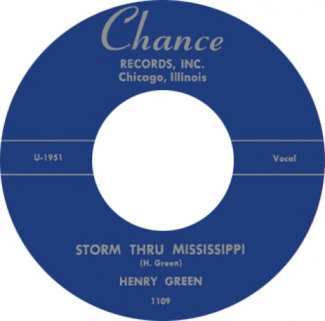HENRY GREEN "STORM THRU MISSISSIPPI/ STRANGE THINGS" 7"