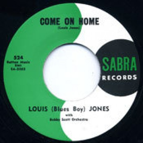 Louis (Blues Boy) Jones With Bobby Scott Orchestra "Come On Home / I Cried" 7"