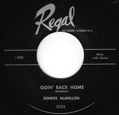 DENNIS MCMILLON "GOIN’ BACK HOME/ POOR LITTLE ANGEL GIRL" 7"