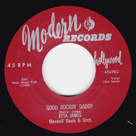 ETTA JAMES "GOOD ROCKIN’ DADDY/ THE WALL FLOWER (ROLL WITH ME HENRY) 7"