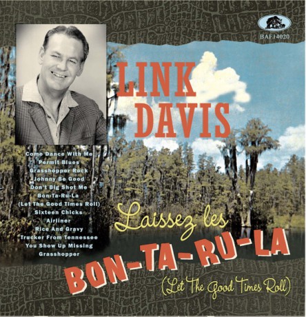 LINK DAVIS "Laissez Les Bon-Ta-Ru-La (Let The Good Times Roll)" 10"+CD