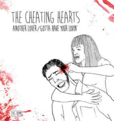 CHEATING HEARTS "Another Lover" 7"