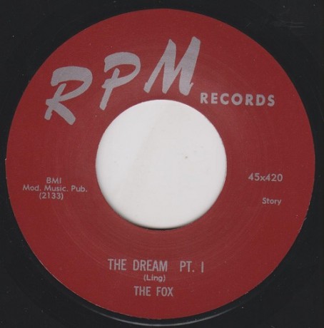 FOX "THE DREAM Pt. 1 / THE DREAM Pt. 2" 7"