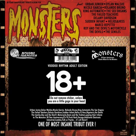 30 YEARS ANNIVERSARY TRIBUTE ALBUM FOR THE MONSTERS LP+CD