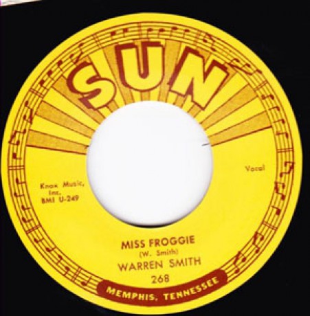 WARREN SMITH "MISS FROGGIE / SO LONG I’M GONE" 7"