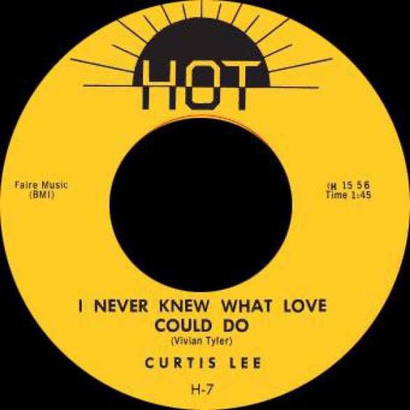 CURTIS LEE "I NEVER KNEW WHAT LOVE COULD DO / GOTTA HAVE YOU" 7"