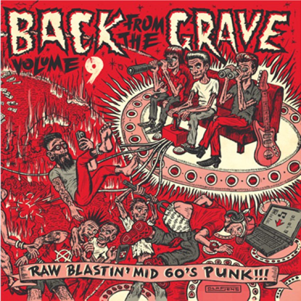 BACK FROM THE GRAVE VOLUME 9 GATEFOLD LP 