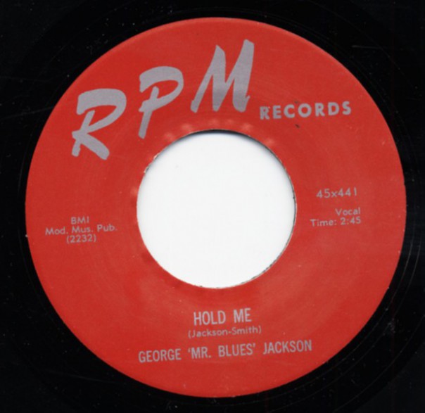 GEORGE JACKSON "HOLD ME" / CONNIE MAC BOOKER "LOVE ME PRETTY BABY" 7"