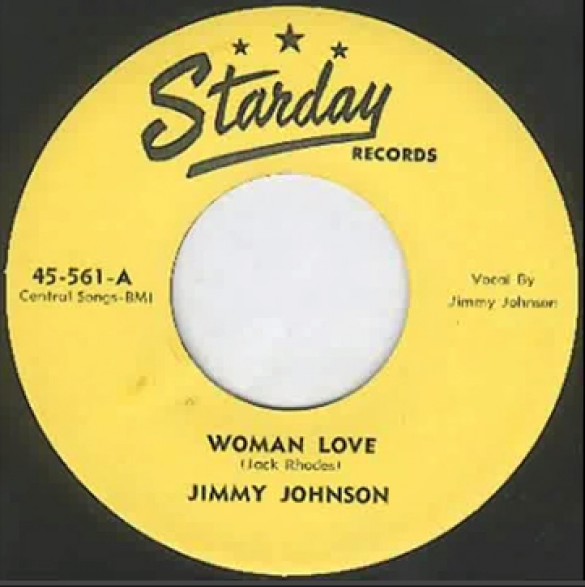 JIMMY JOHNSON "Woman Love / All Dressed Up" 7"