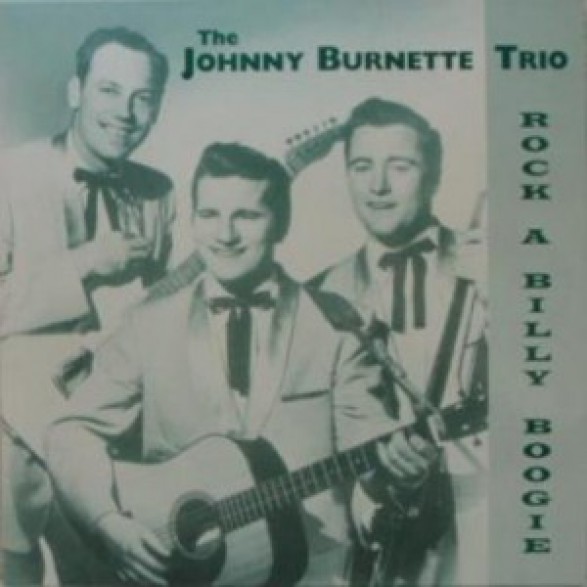 JOHNNY BURNETTE TRIO "ROCK A BILLY" LP 