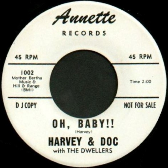 HARVEY & DOC "OH,BABY/UNCLE KEV" 7"