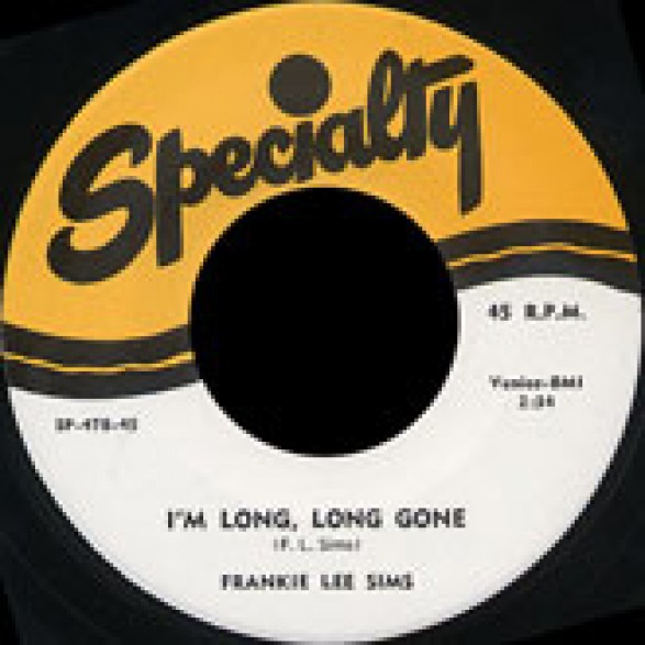 FRANKIE LEE SIMS "MARRIED WOMAN/I'M LONG LONG Gone" 7"
