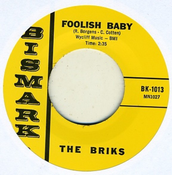 BRIKS "FOOLISH BABY/CAN YOU SEE ME" 7"