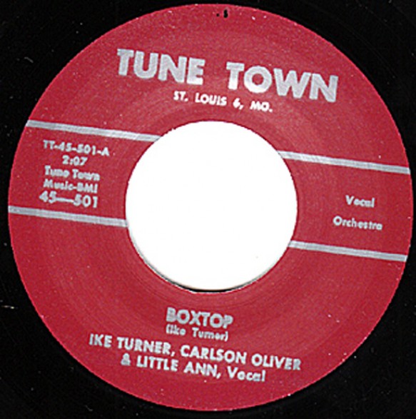 IKE TURNER & LITTLE ANN "BOXTOP / CHALYPSO LOVE CRY" 7"