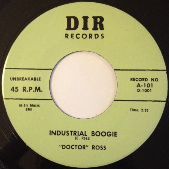DOCTOR ROSS "INDUSTRIAL BOOGIE/Thirty Two Twenty" 7"