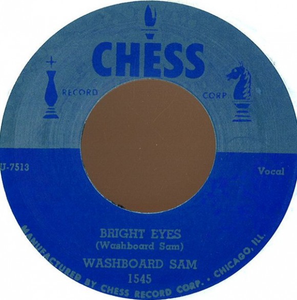 WASHBOARD SAM "DIGGIN' MY POTATOES/BRIGHT EYES" 7"