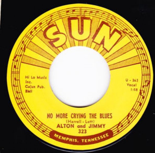 ALTON & JIMMY "NO MORE CRYING THE BLUES/ HAVE FAITH IN MY LOVE" 7"
