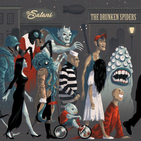 MONSTER PARADE Vol. 3: The Satans & The Drunken Spiders 7"