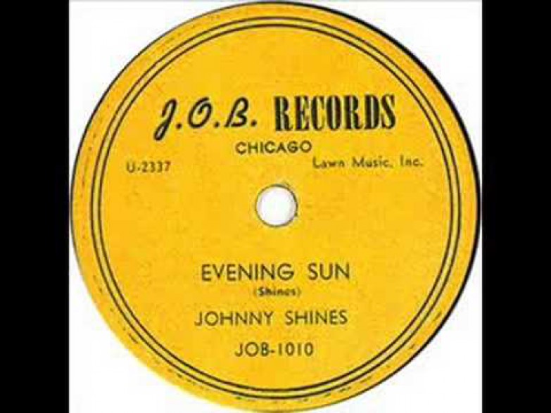 JOHNNY SHINES "EVENING SUN/BRUTAL HEARTED WOMAN" 7"