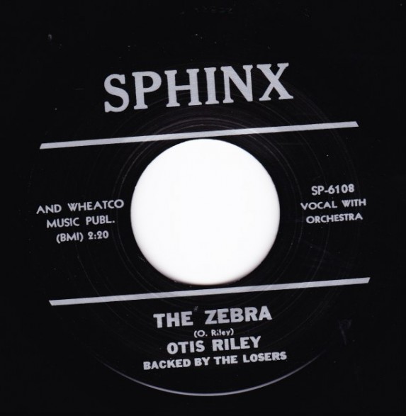 OTIS RILEY "THE ZEBRA / GOODBYE LOVE" 7"