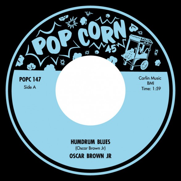 OSCAR BROWN JR "Humdrum Blues / Sixteen Tons" 7"