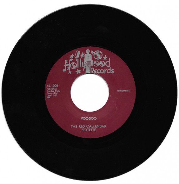 ASHTON SAVOY "DENGA DENGA" / RED CALLENDER SEXTETTE "VOODOO" 7"