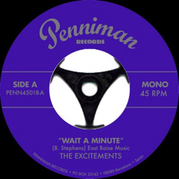 EXCITEMENTS "Wait A Minute / Right Now" 7"