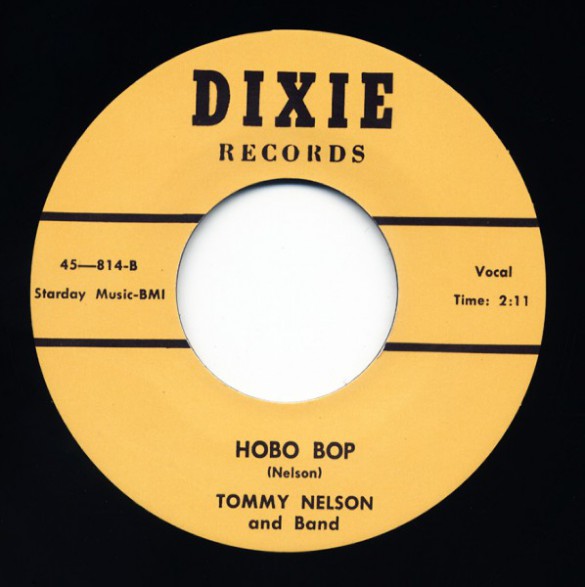 TOMMY NELSON "Hobo Bop/Honey Moon Blues" 7"