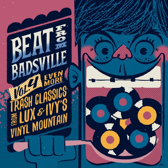 BEAT FROM BADSVILLE "Trash Classics From Lux & Ivy‘s Vinyl Mountain Vol. 4" Double 10"