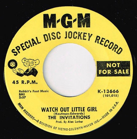 INVITATIONS "WATCH OUT LITTLE GIRL / YOU’RE LIKE A MYSTERY" 7"
