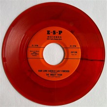 WHATT FOUR "Our Love Should Last Forever / You Better Stop Your Messin' Around" 7" (red)