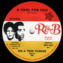 IKE & TINA TURNER "A Fool In Love/ It's Gonna Work Out Fine" 7"
