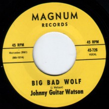 JOHNNY GUITAR WATSON "BIG BAD WOLF / YOU CAN STAY" 7"