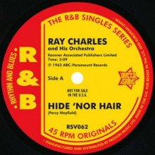 RAY CHARLES "Hide 'nor Hair/ Unchain My Heart / Hit The Road" 7"