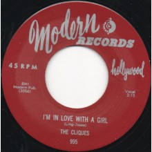 CLIQUES "I'M IN LOVE WITH A GIRL / My Desire" 7"