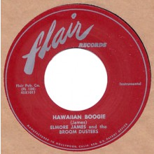 ELMORE JAMES "HAWAIIAN BOOGIE / EARLY IN THE MORNING" 7"